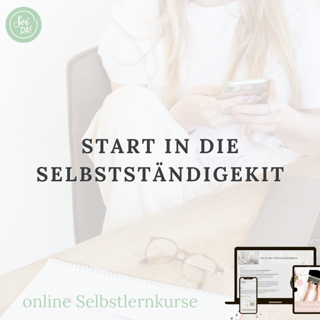 Katha Spitzenberger Start in die Selbstständigkeit als Ernährungsfachkraft Sei DA online Kurs